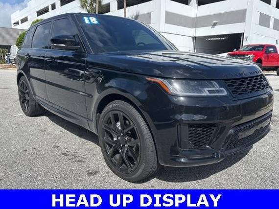 LAND ROVER RANGE ROVER SPORT 2018 SALWR2RV2JA413083 image LAND ROVER RANGE ROVER SPORT 2018 SALWR2RV2JA413083 image